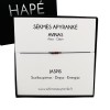 Sėkmės apyrankė AVINUI • Jaspis • Juodas siūlas