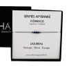 Sėkmės apyrankė OŽIARAGIUI • Lazuritas • Juodas siūlas