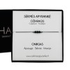 Sėkmės apyrankė OŽIARAGIUI • Oniksas • Juodas siūlas