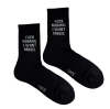 Kojinės F*CK NORMAL I WANT MAGIC, juodos