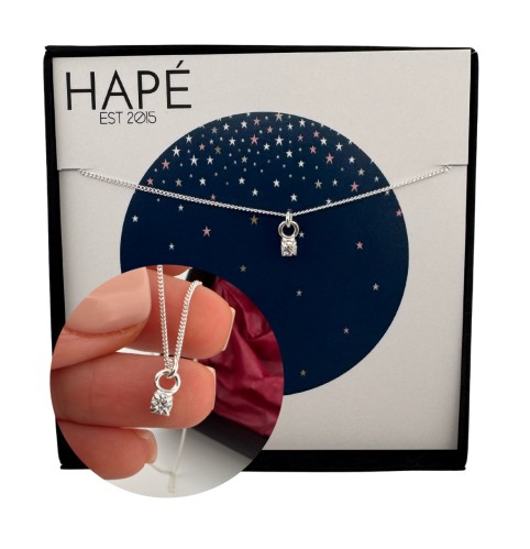 Sidabrinis pakabukas CIRKONIS